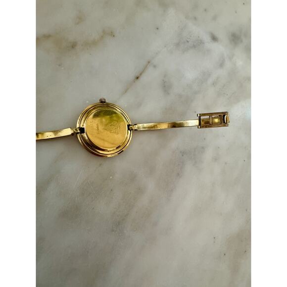 Vintage GUCCI Change Bezel Womens Gold Watch - Picture 4 of 11